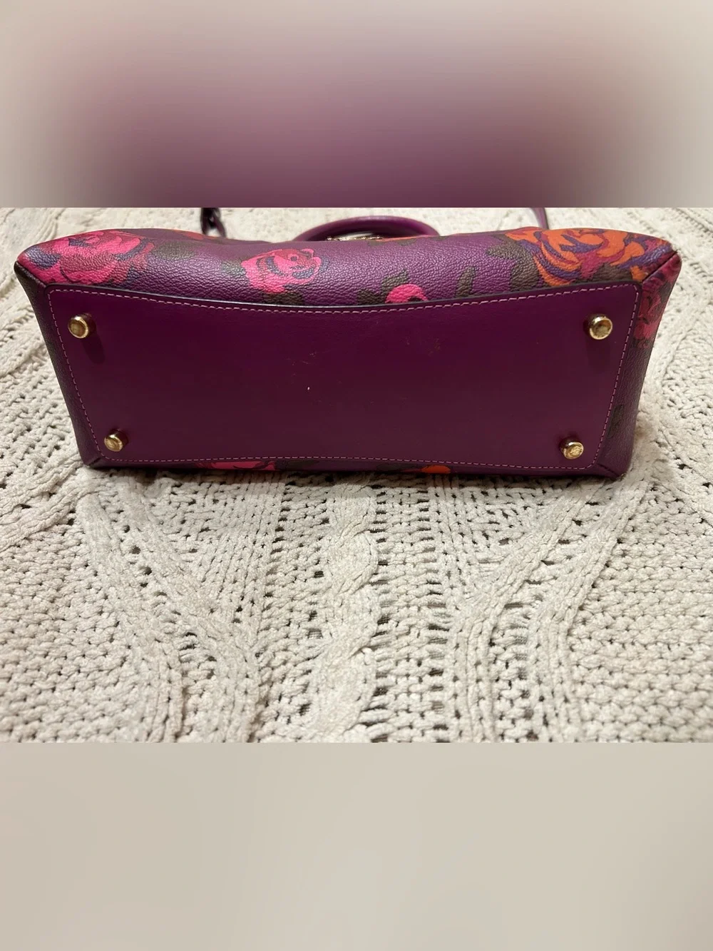 Purple Coach bag - Picture 2 of 16